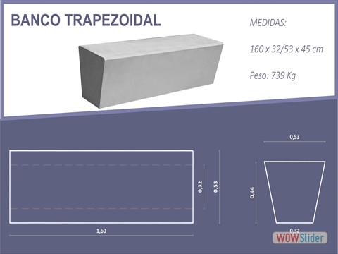 BANCO TRAPEZOIDAL